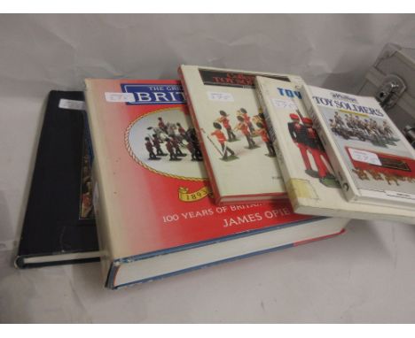 ' Britains toy soldiers 1893 - 1932 ' by James Opie, another ' The Great Book of Britains ' by the same author, another small