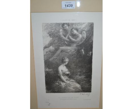 Henri Fantin-Latour, lithograph ' La Damnation de Faust '