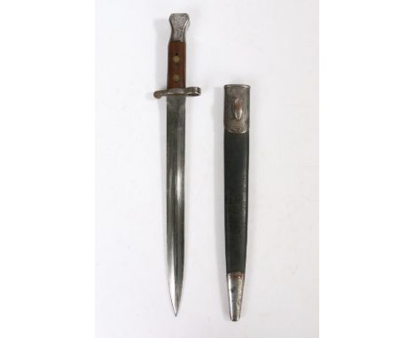 British Pattern 1888 Mk I Type II knife bayonet by Wilkinson of London, crown over 'VR', various dates including 5 '99, and m