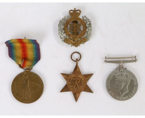 First World War British Victory Medal 934614 PTE. G. BIBBEY. ESSEX. R.), records show Private Bibbey of the Essex Regiment en