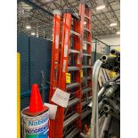 Werner 10' Fiberglass Step Ladder, (3x) 8' Fiberglass Step Ladders, (2x) 4' Step Ladders ***$20 LOAD
