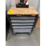 Gladiator 5-Drawer Cabinet (Empty) & (3x) Durham Small Parts Cabinets w/ Content: Socket Head Screws