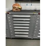 Lyon 8-Drawer Cabinet w/ Content: Valves, Sensors, Breaking Resistors, Solenoids, Cylinders, Pneumat