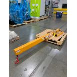 Caldwell Forklift Boom, Model EB-40, 4,000 LB. Capacity, Extends To 8' w/ A 2000 LB. Capacity Rating