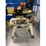 Jet Horizontal/ Vertical Band Saw, Model HVBS-55M, S/N 100633074, w/ Spare Blades ***$20 LOADING FEE