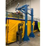 Gorbel Easy Arm Free-Standing Articulated Jib, 165 LB. Capacity ***$100 LOADING FEE WILL BE ADDED TO