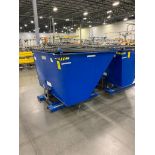 Vestil Self-Dumping Hopper, 6,000 LB. Capacity ***$20 LOADING FEE WILL BE ADDED TO BUYER'S INVOICE**