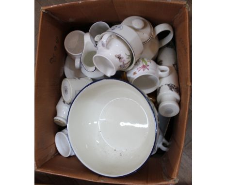 Various Wedgwood, Royal Worcester, Royal Doulton plus other china