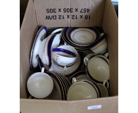 A Royal Worcester Regency part dinner set