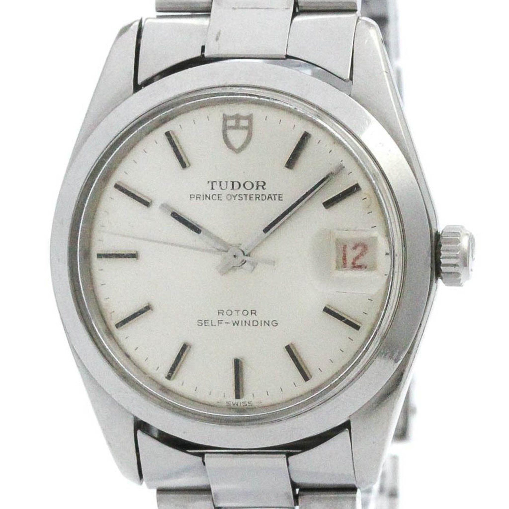 TUDOR Prince Oyster Date Stainless Steel Automatic Mens Watch 7996/0