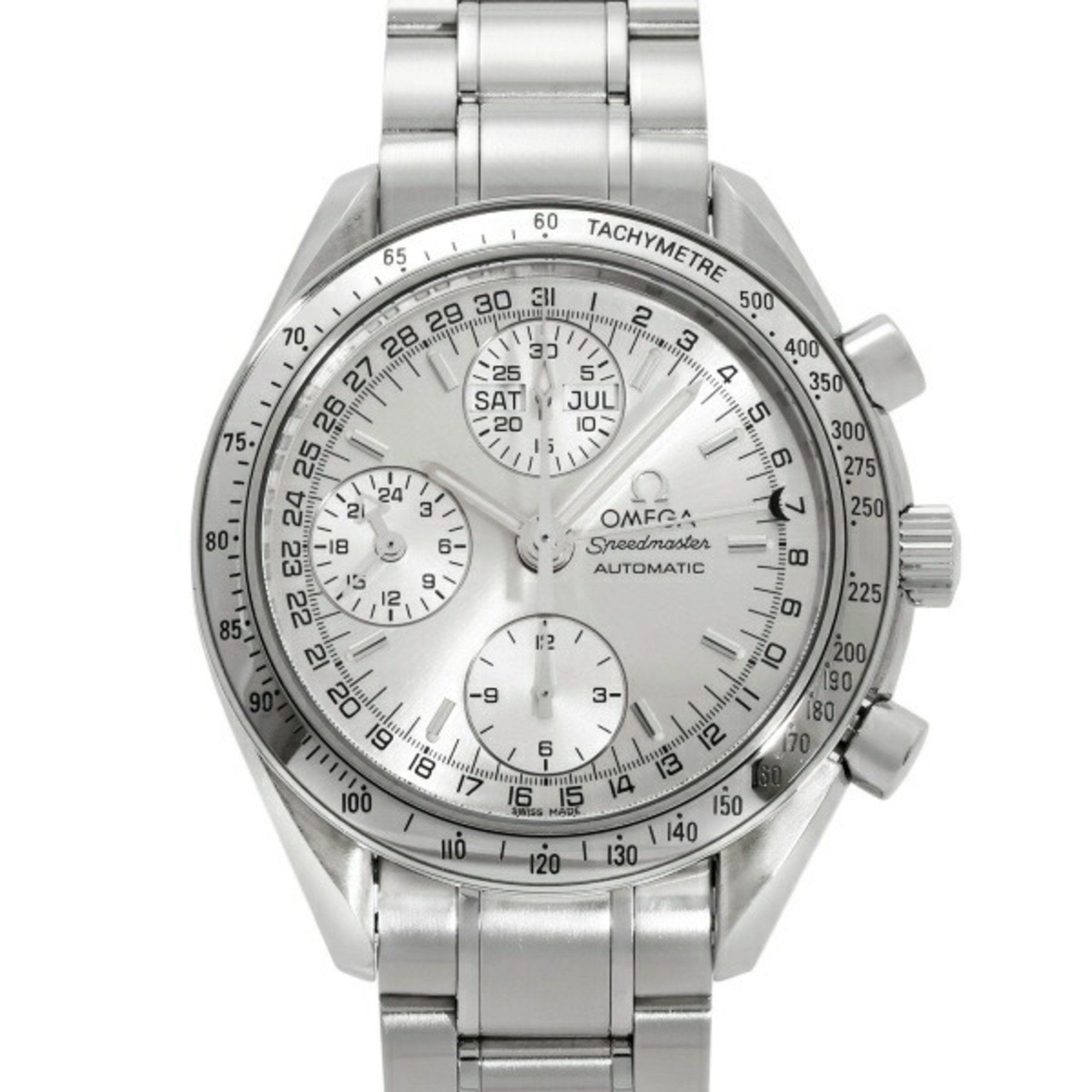 OMEGA Speedmaster Day Date 3523.30.00 Silver Dial Men's Watch __