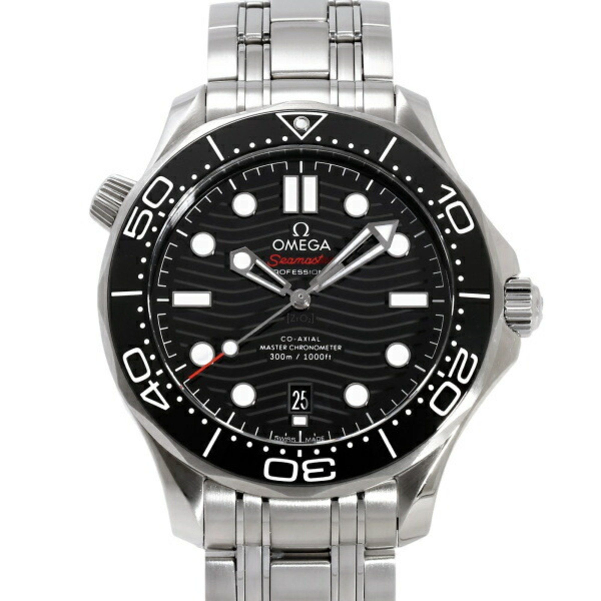 OMEGA Seamaster Diver 300M 210.30.42.20.01.001 Black Dial Men's Watch __