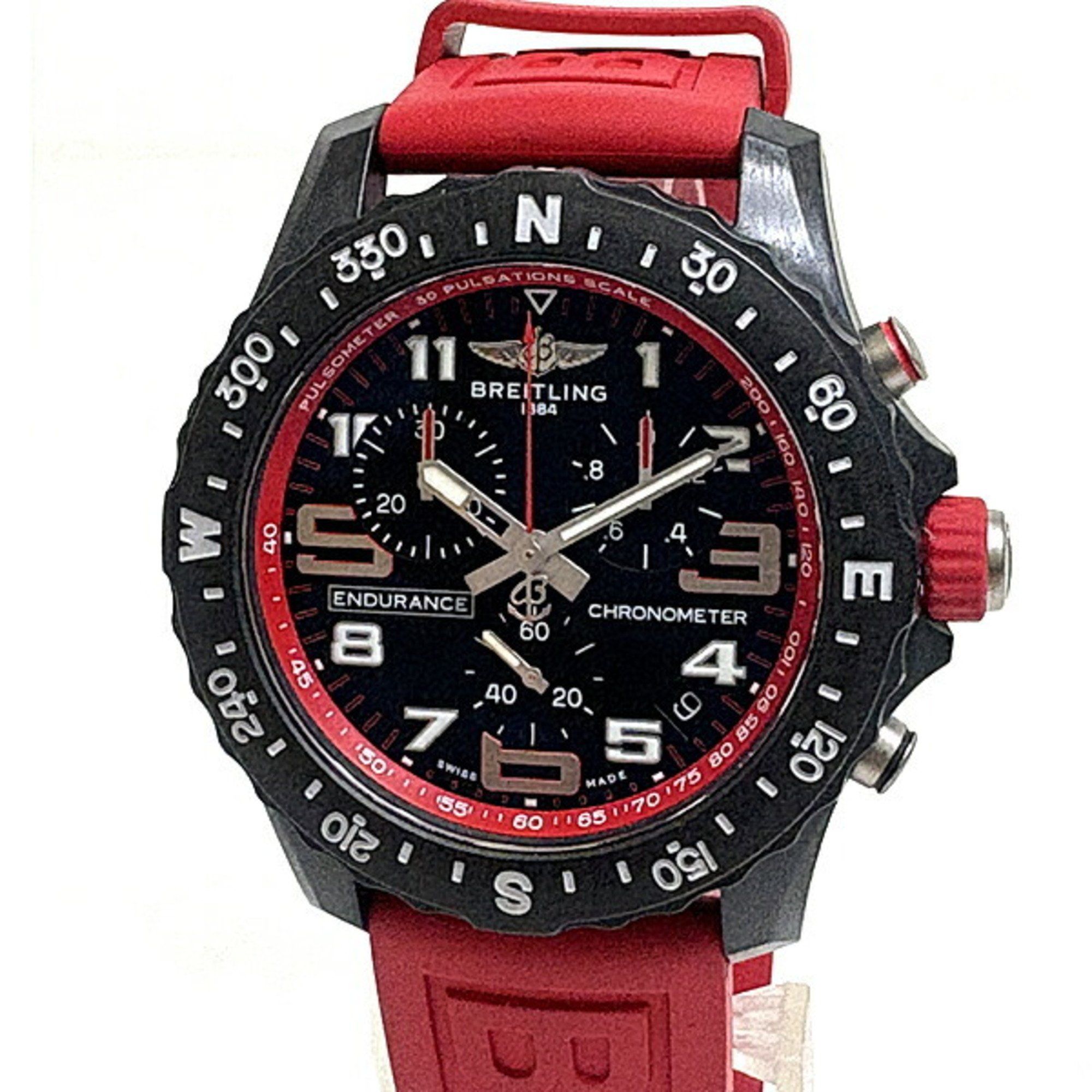 BREITLING Men's Watch Endurance Pro X82310 Black Dial Quartz
