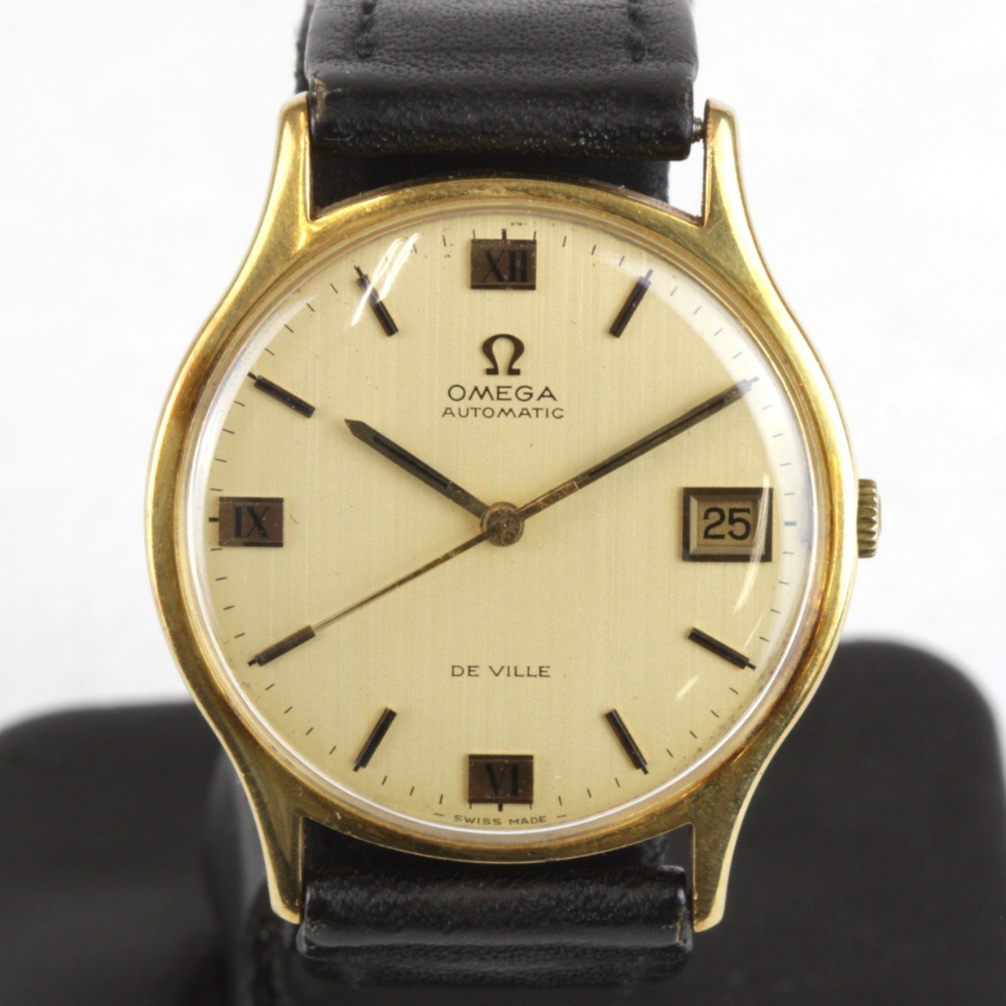 OMEGA DEVILLE Automatic Watch for Women, Gold and Black