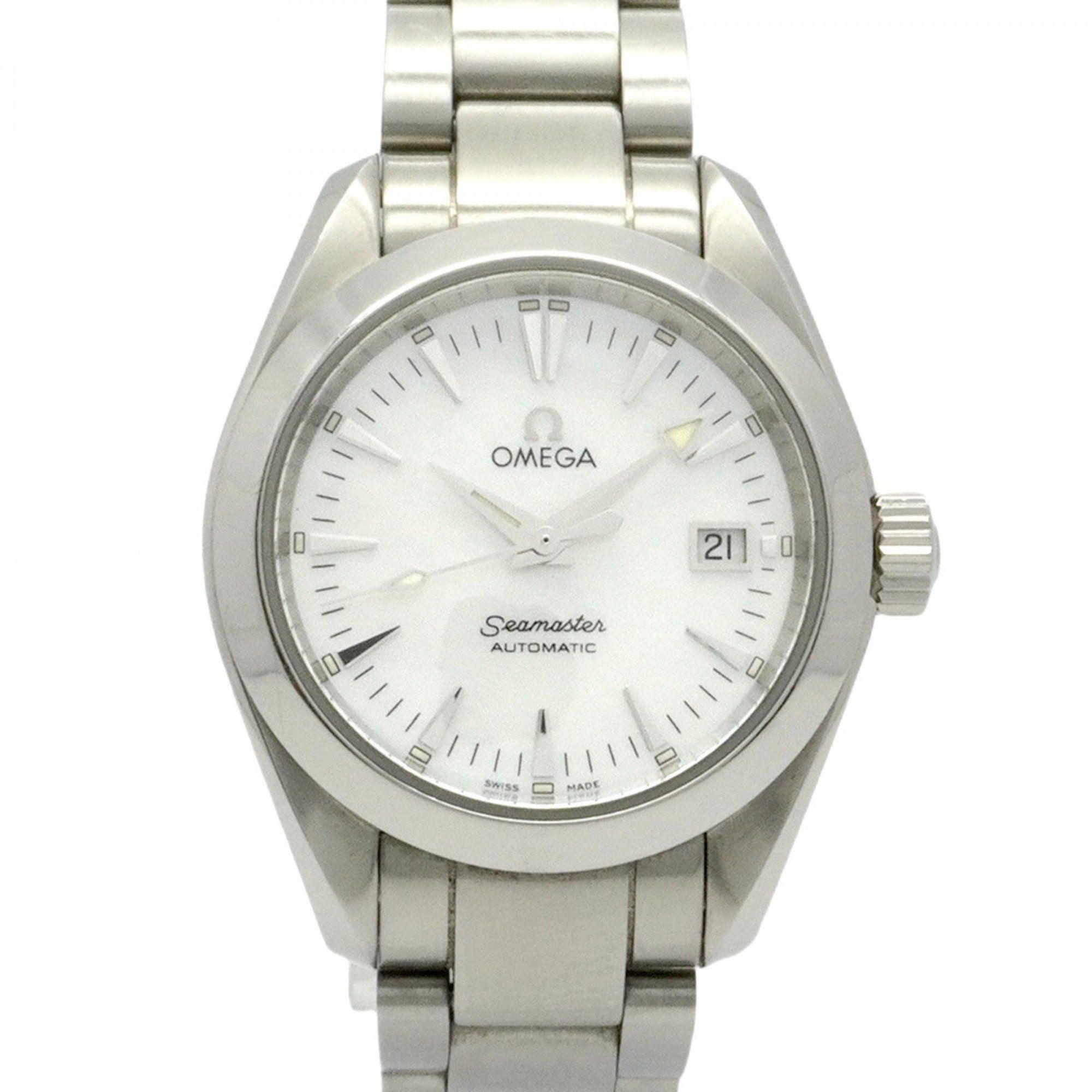 Omega Seamaster 2573.70 White Dial Watch for Women