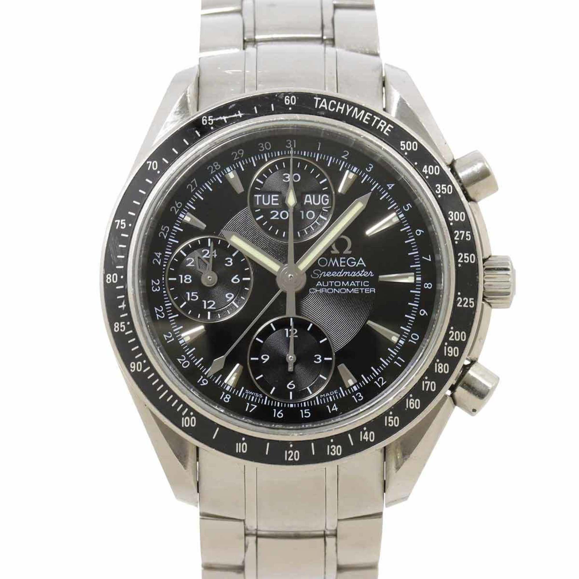 OMEGA Speedmaster Triple Calendar 3220 50 Men's Watch Black Automatic