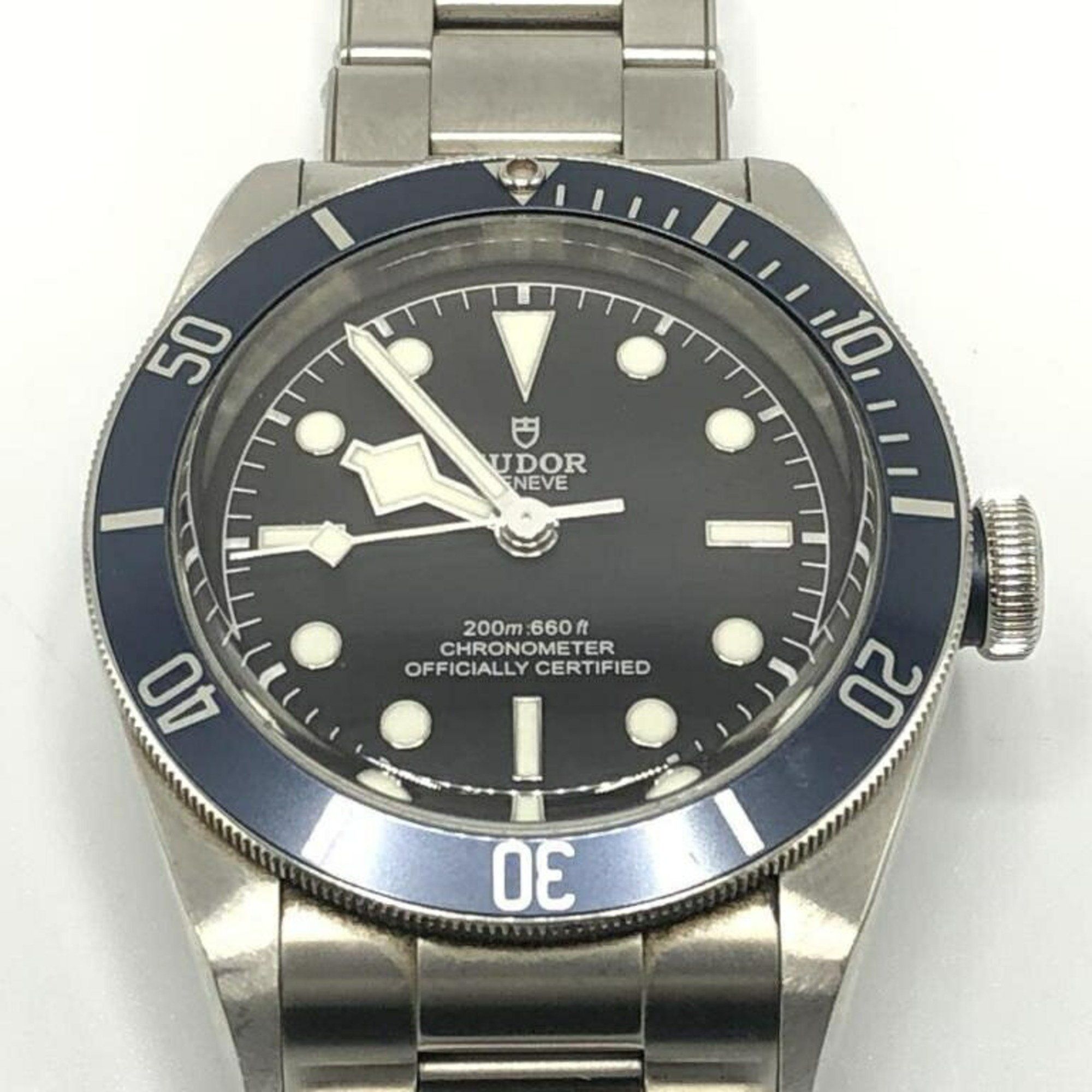 TUDOR Heritage Black Bay Watch 79230B Silver Tudor Automatic