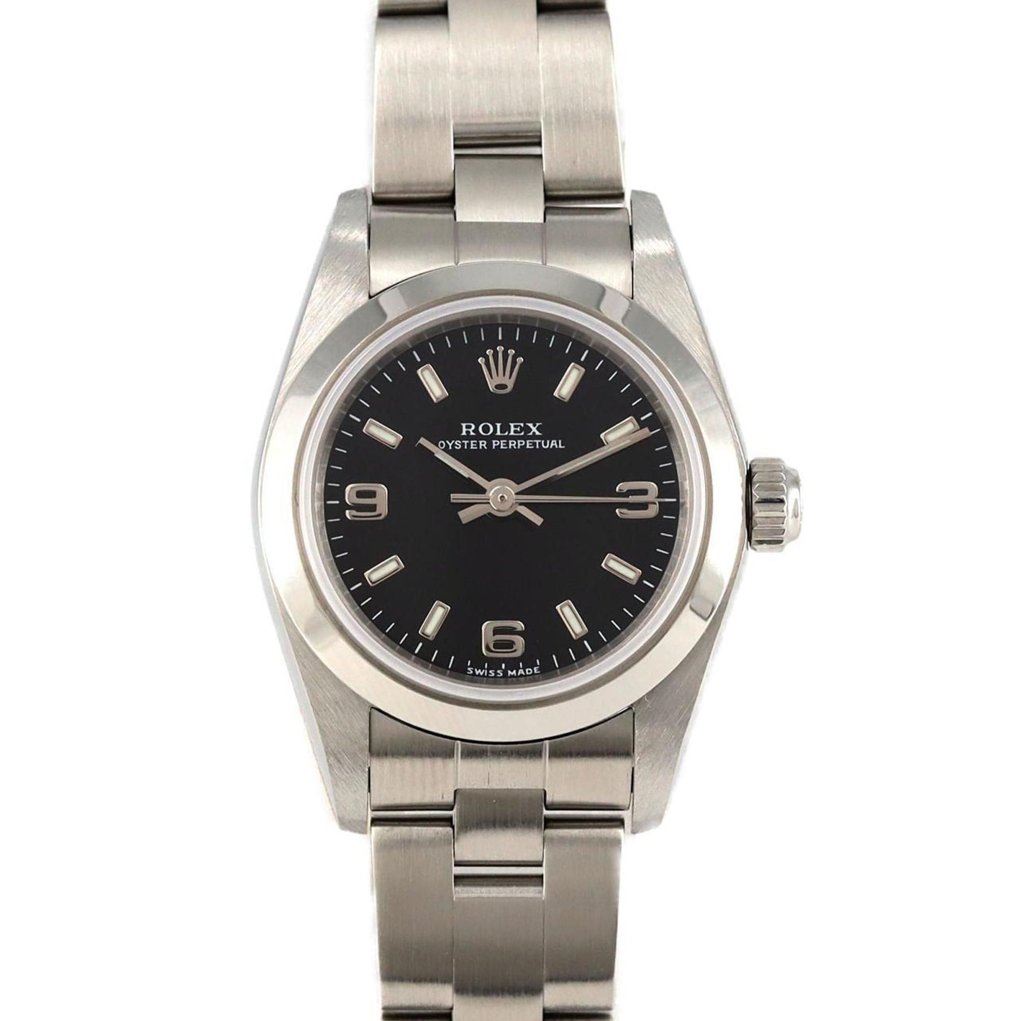 Rolex Oyster Perpetual 76080 SS Automatic Watch D Serial