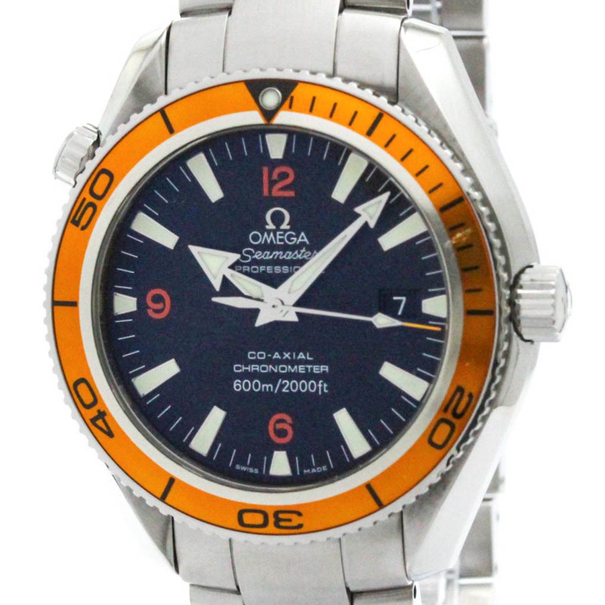 Polished OMEGA Seamaster Planet Ocean Co-Axial Automatic Watch 2209.50