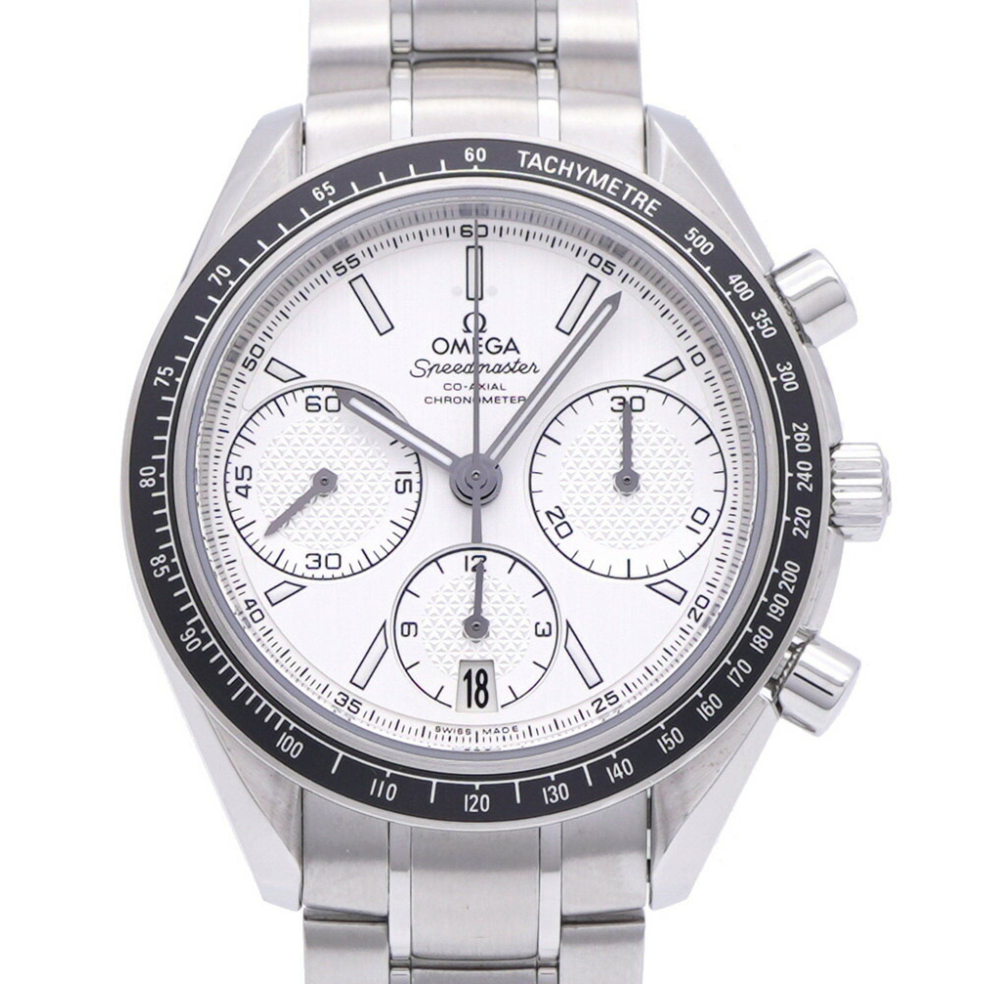 Like new OMEGA Speedmaster Racing 326.30.40.50.02.001 Automatic watch SS Silver 0189OMEGA Men's