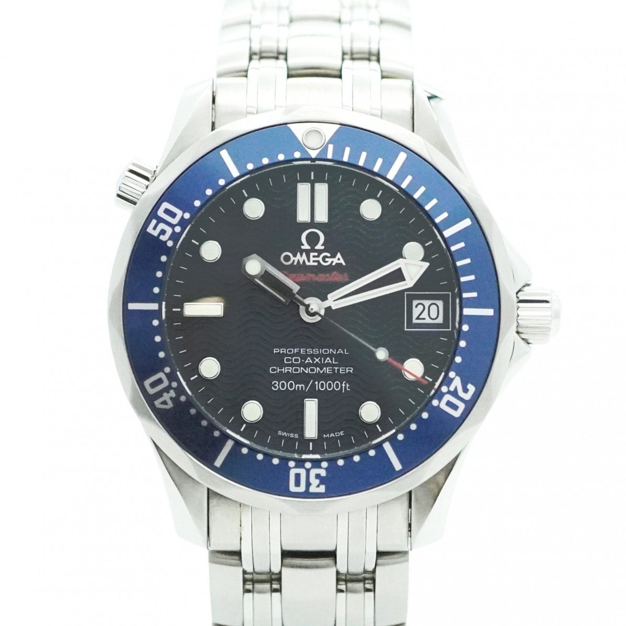 Omega Seamaster 2222.80 Navy Dial Watch for Men