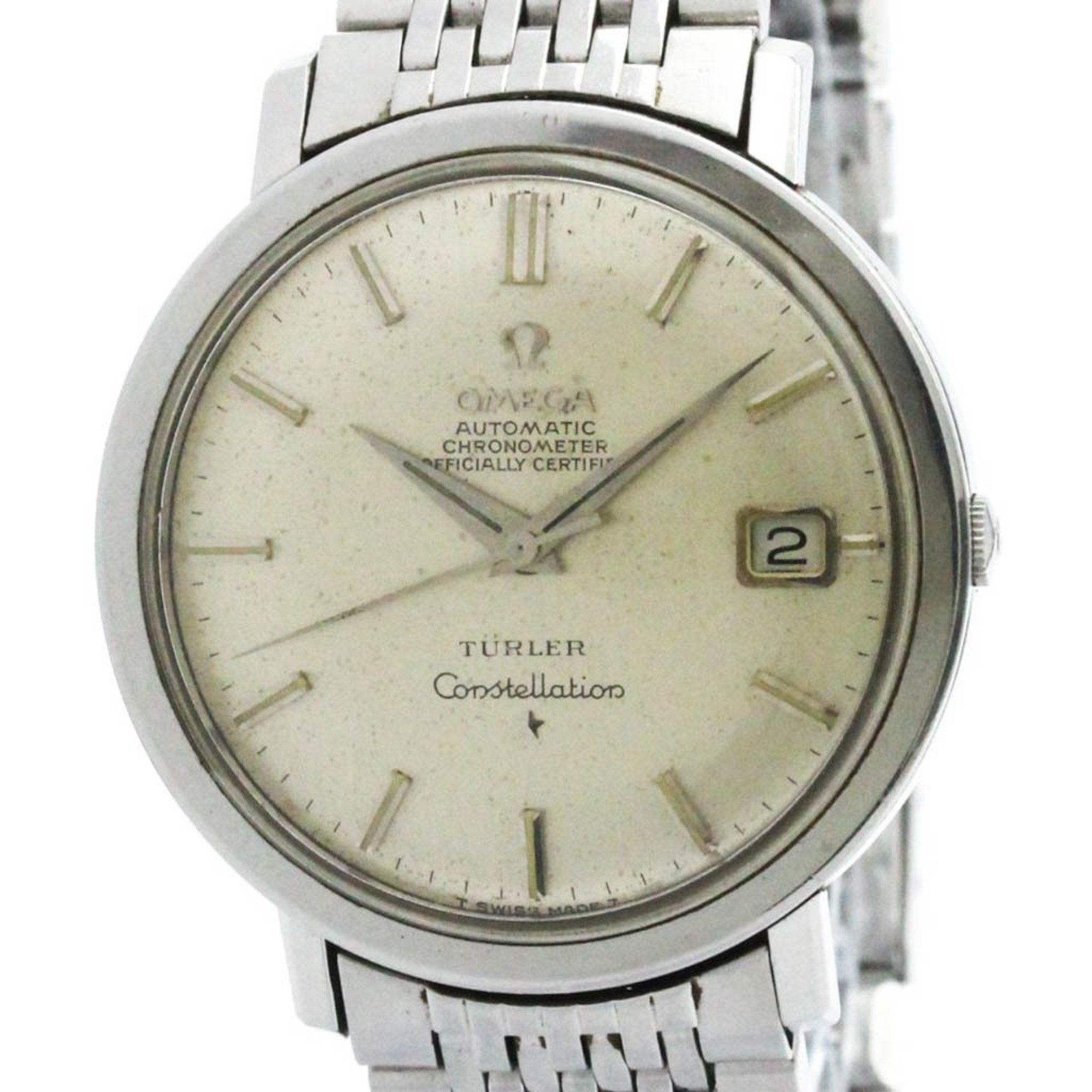 Vintage OMEGA Constellation Chronometer Cal.561 Steel Watch 168.004