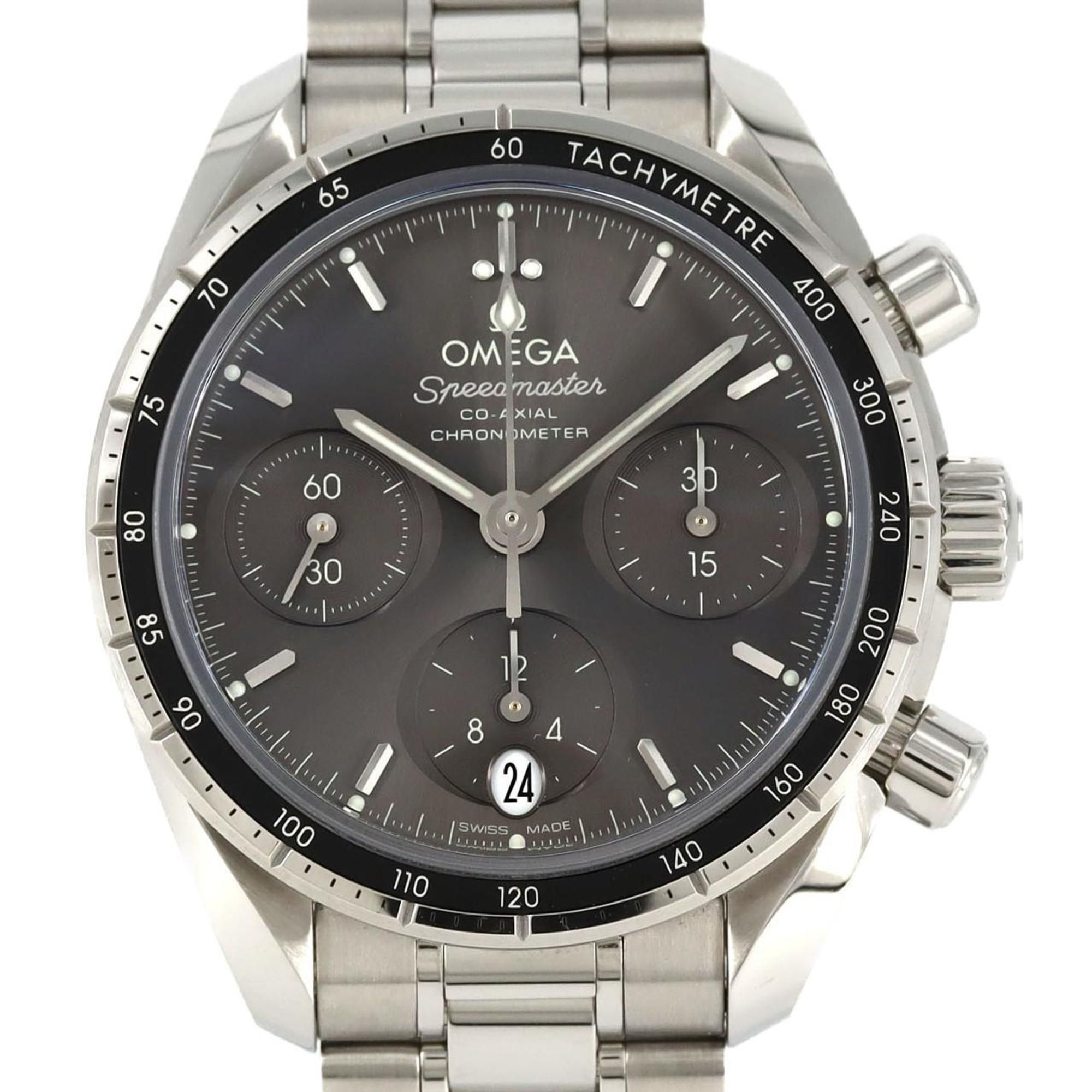 Omega Speedmaster 38 324.30.38.50.06.001 SS Wristwatch Automatic