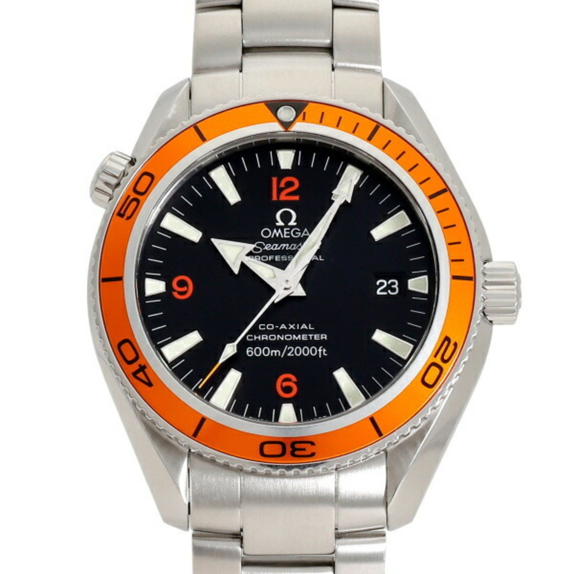 OMEGA Seamaster Planet Ocean 600 2209.50.00 Black Dial Men's Watch __