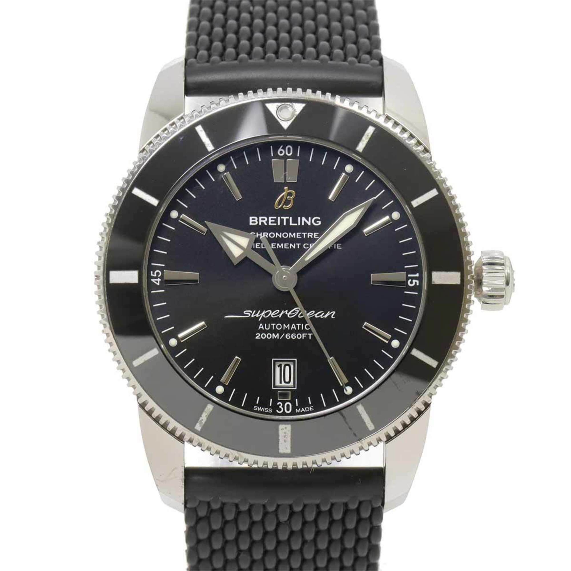 BREITLING Super Ocean Heritage II AB2020 Men's Watch Date Black Automatic
