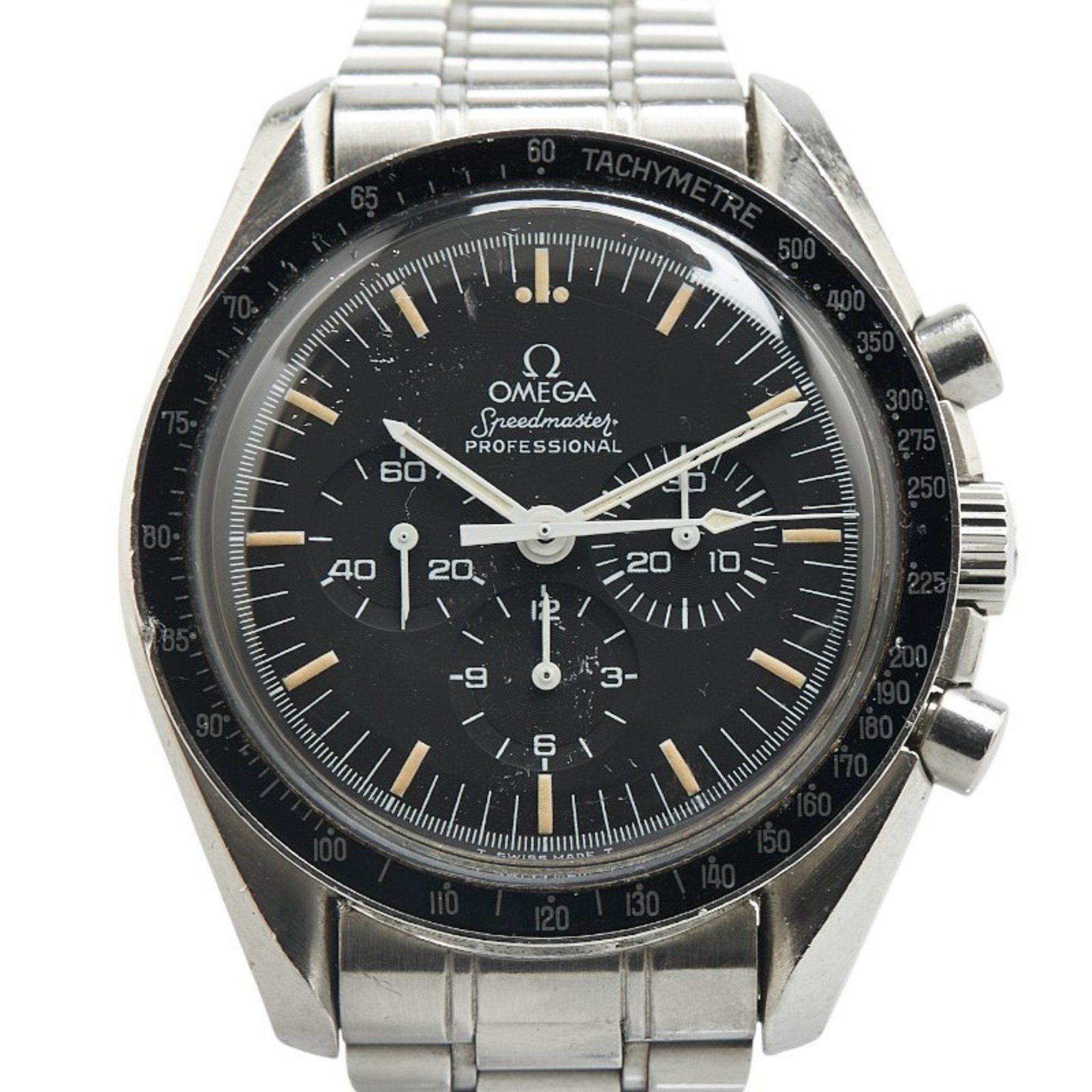 OMEGA Speedmaster Professional Watch ST145.022 3590.50 Manual Winding Black Dial Stainless Steel Men