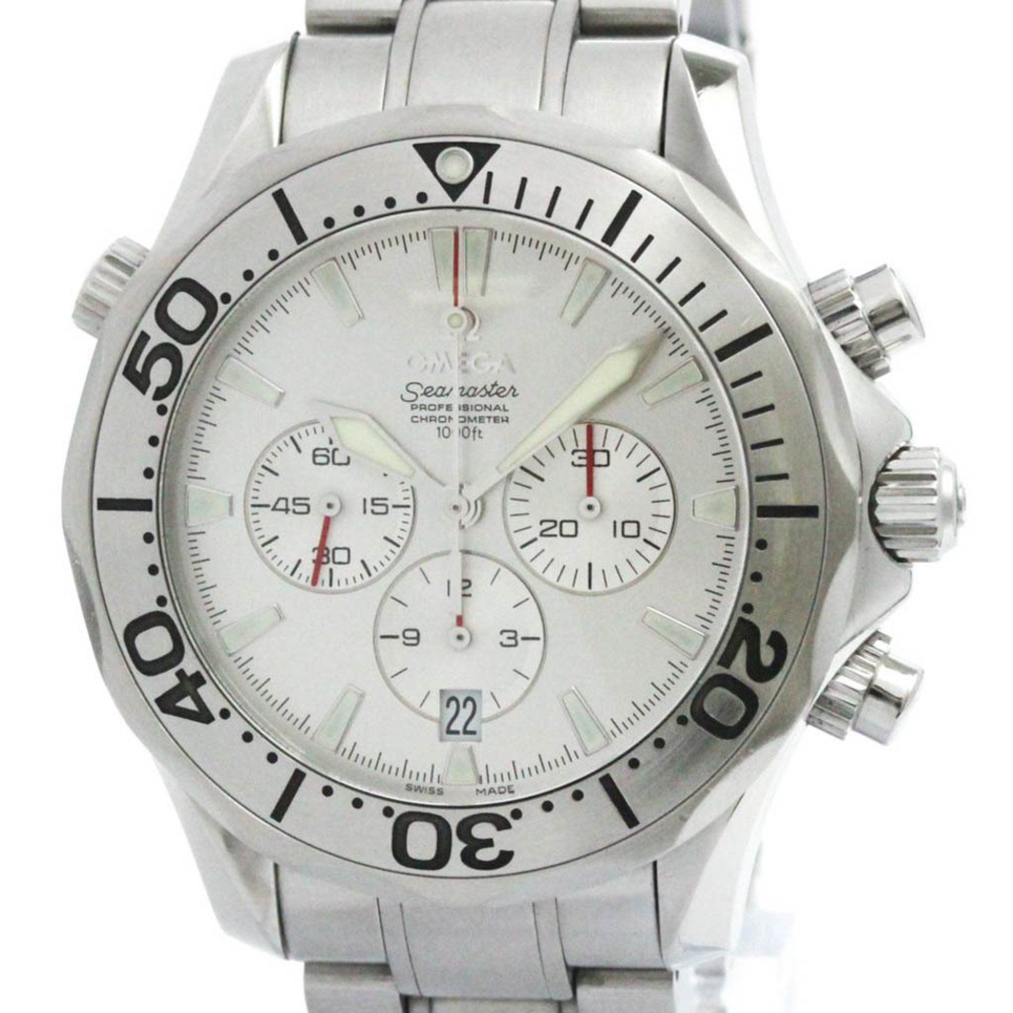Polished OMEGA Seamaster Chronograph U.S. Special Edition Watch 2589.30 Polished