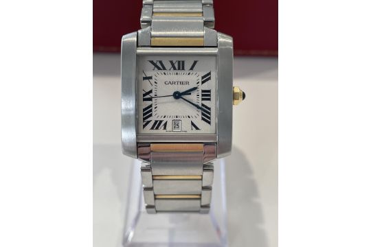 Cartier Tank Francaise Automatic Men's Watch ref: 2302