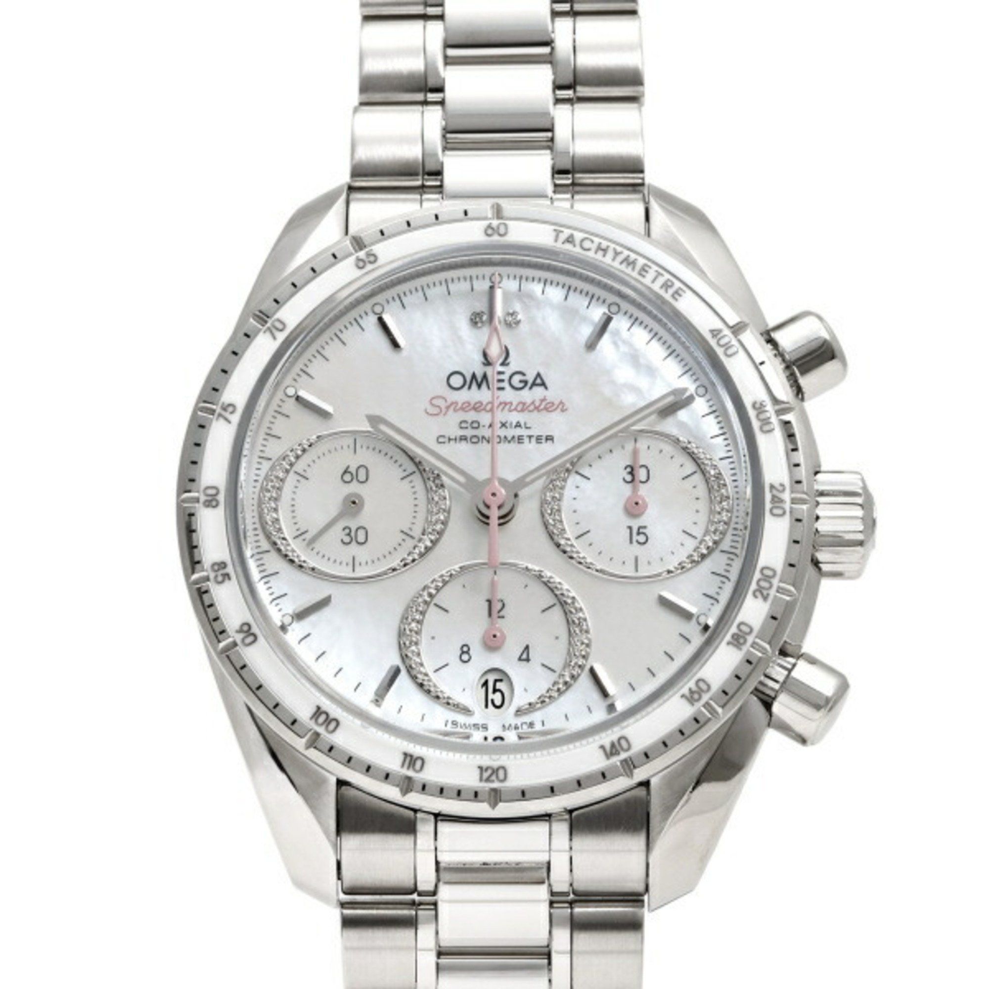 OMEGA Speedmaster 38 324.30.38.50.55.001 White Dial Men's Watch __