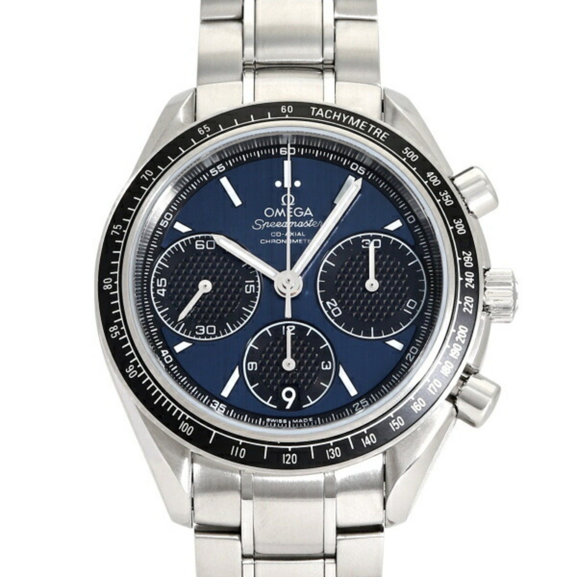 OMEGA Speedmaster Racing 326.30.40.50.03.001 Blue Black Dial Men's Watch __