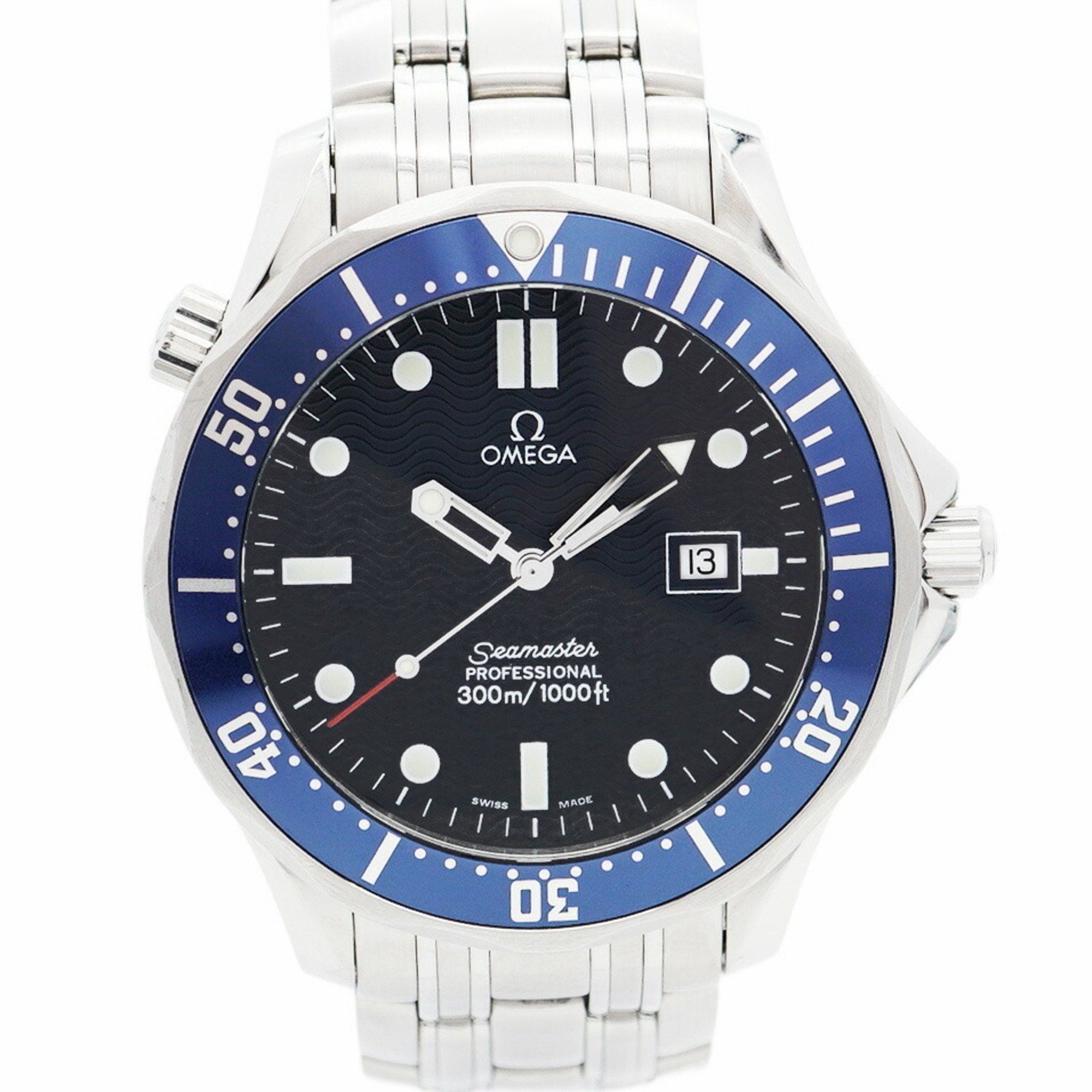 Omega Seamaster 2541.8 Navy Dial Watch for Men