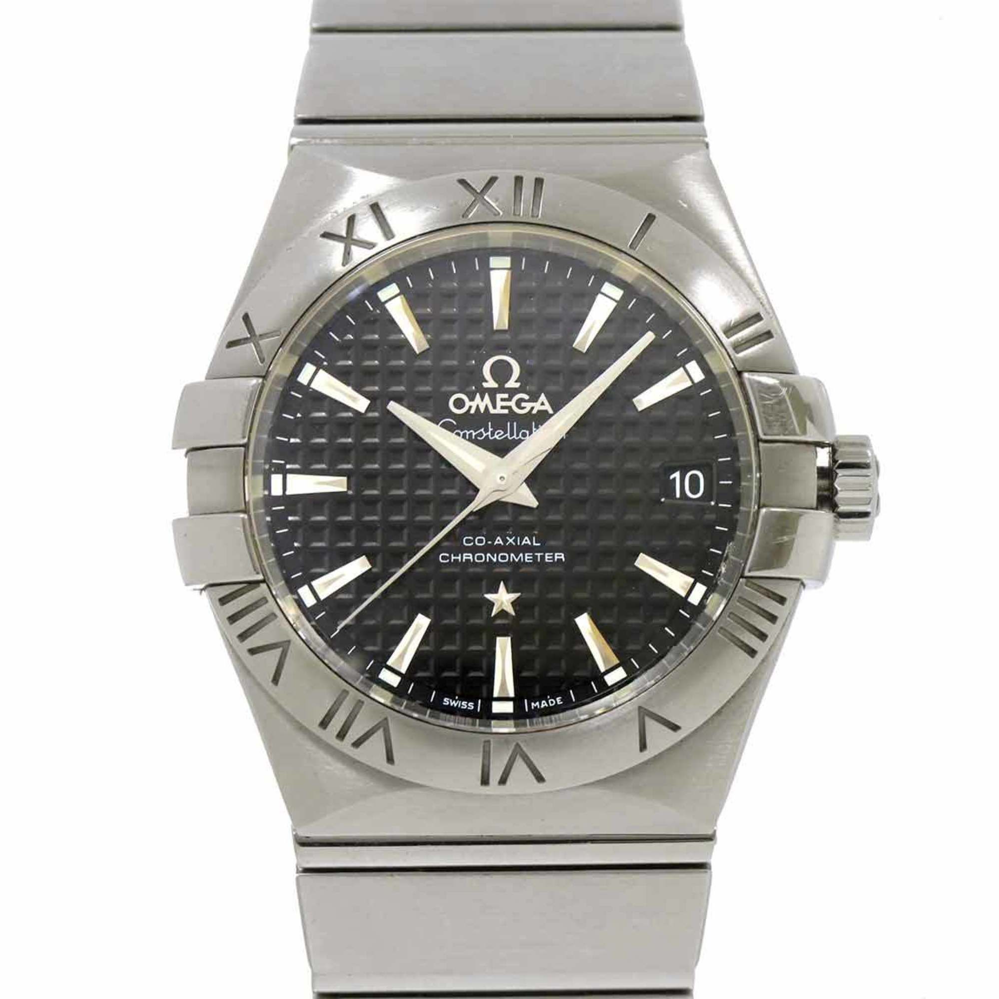 OMEGA Constellation 123 10 35 20 01 002 Men's Watch Date Black Automatic