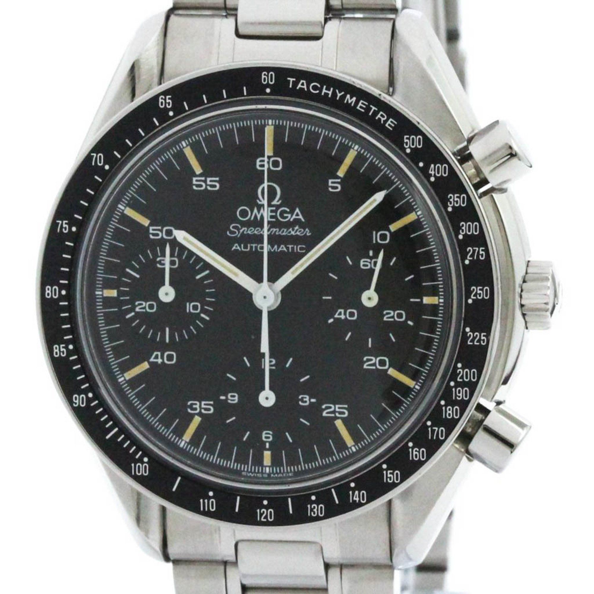 Polished OMEGA Speedmaster Automatic Steel Mens Watch 3510.50
