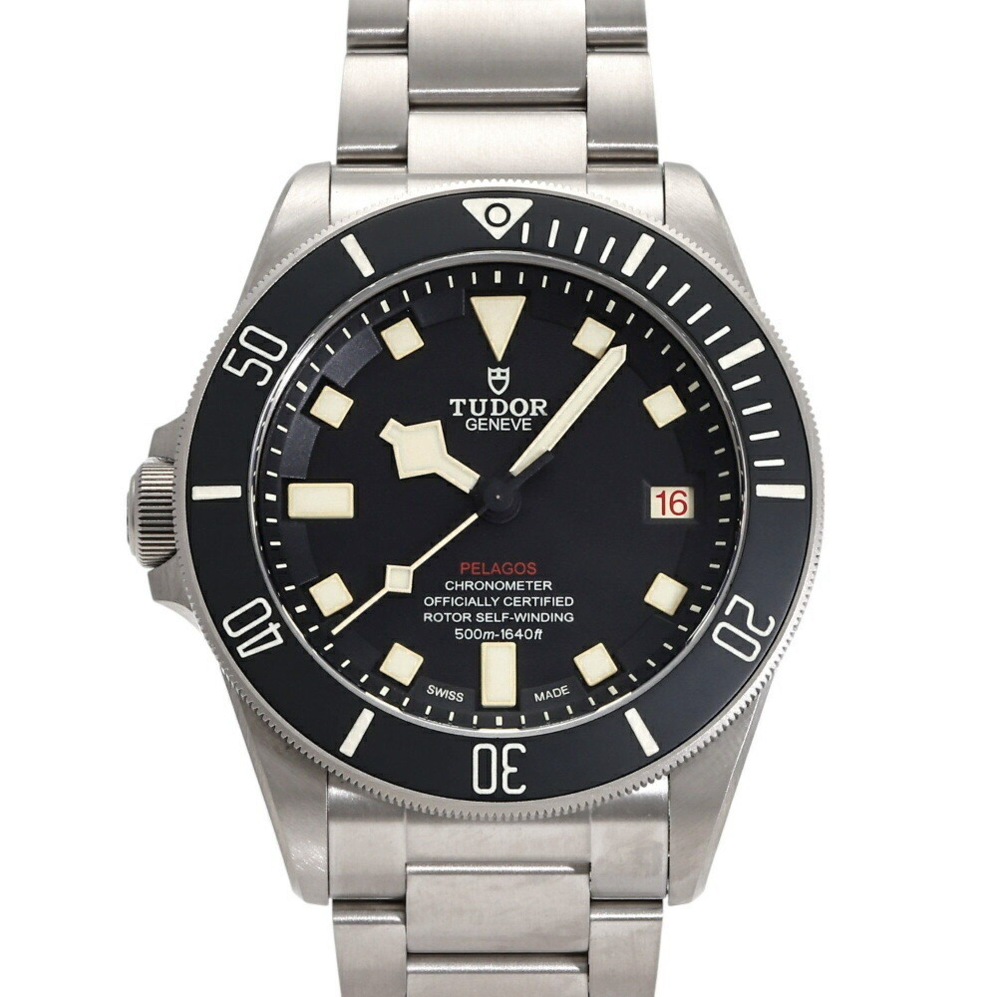 Tudor Pelagos LHD 25610TNL-0001 Black Dial Men's Watch __