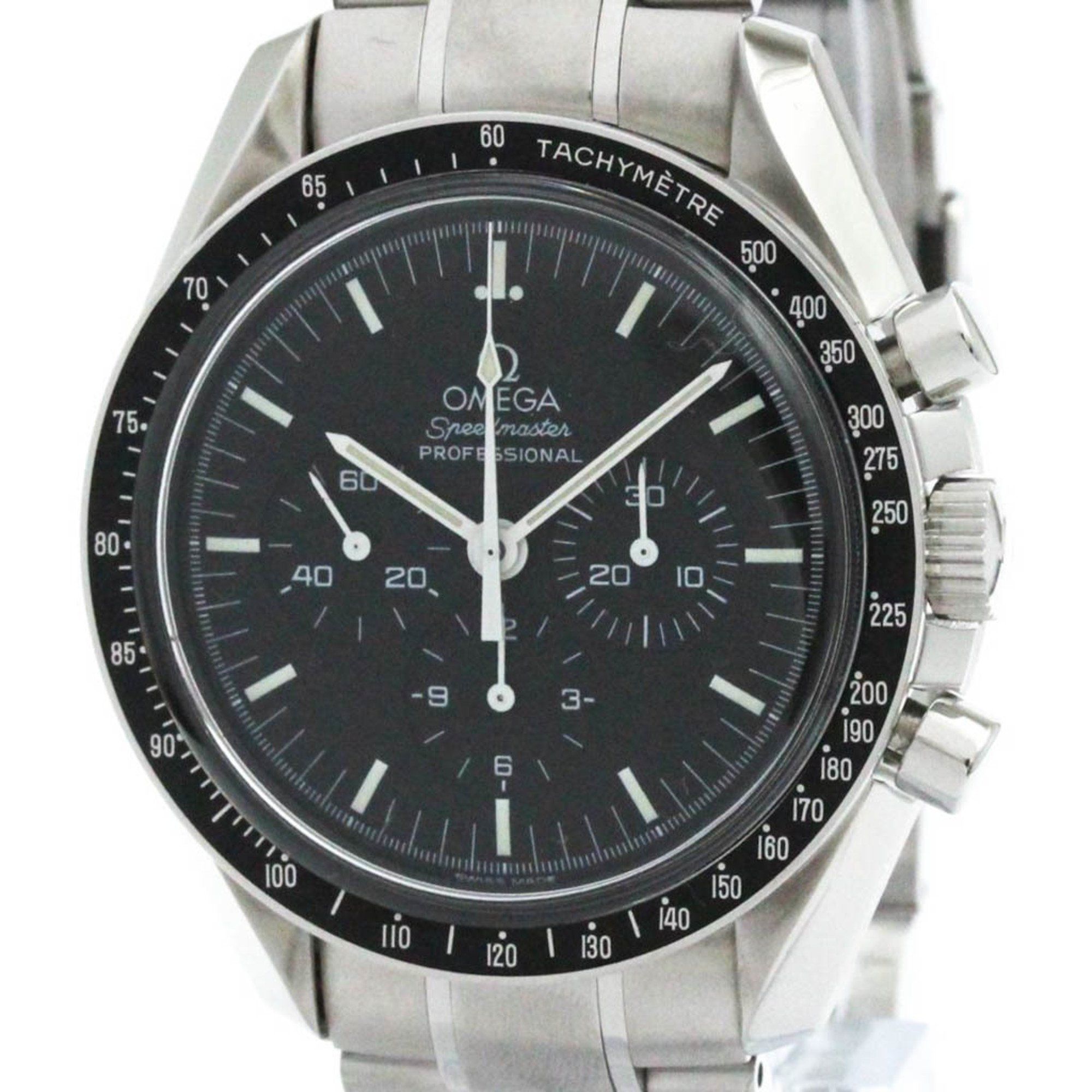 Polished OMEGA Speedmaster Professional Sapphire Back Watch 3592.50