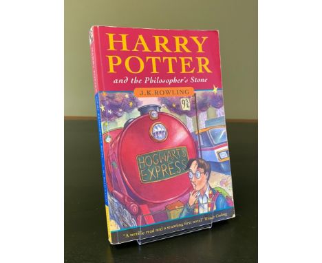 ROWLING, (J. K.). Harry Potter and the Philosopher's Stone, FIRST EDITION, FIRST ISSUE, paperback, London: Bloomsbury, 1997. 
