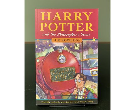ROWLING, (J. K.). Harry Potter and the Philosopher's Stone, FIRST EDITION, FIRST ISSUE, paperback, London: Bloomsbury, 1997. 