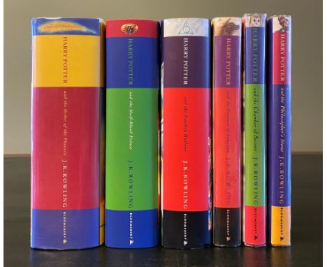 ROWLING, (J. K.). Harry Potter and the Philosopher's Stone, first edition, 15th printing, hardback with unclipped dust-jacket