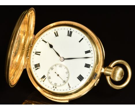 Wright &amp; Craighead of Clerkenwell, London 18ct gold repeating keyless winding full hunter pocket watch&nbsp;with inset su