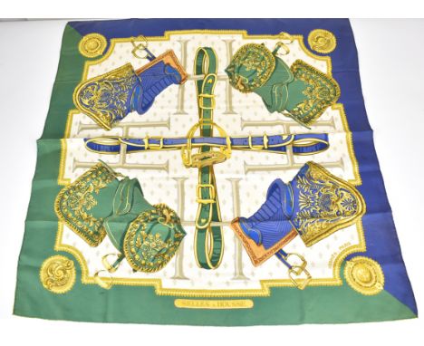 Herm&egrave;s scarf 'Selles A Housse', 85 x 85cm