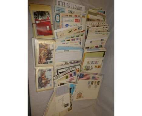 A selection of various first day covers, postal covers and cards etc