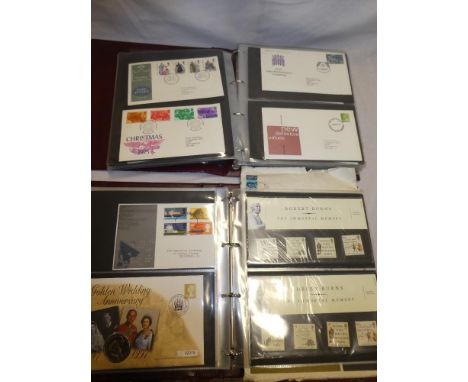 Two albums containing a collection of GB first day covers 1964 - 1979 etc