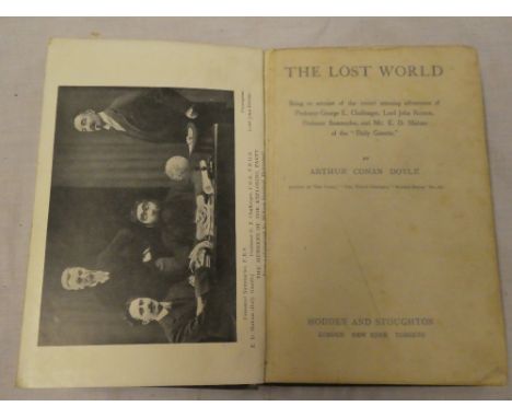 Doyle (Arthur Conan) The Lost World, 1 vol first edition 1912 complete with eight plates, cloth