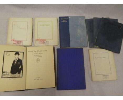 Bourdillon (F W) Seven first edition volumes of poetry including Love Lies Bleeding 1891 and two others