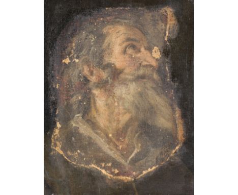 Flemish school, circle of Anthony van Dyck (1599-1641): Portrait of an elder, oil on canvas, 17th C.Work: 45,5 x 35,5 cm  Pro