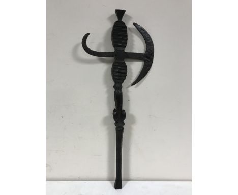 A tribal axe 